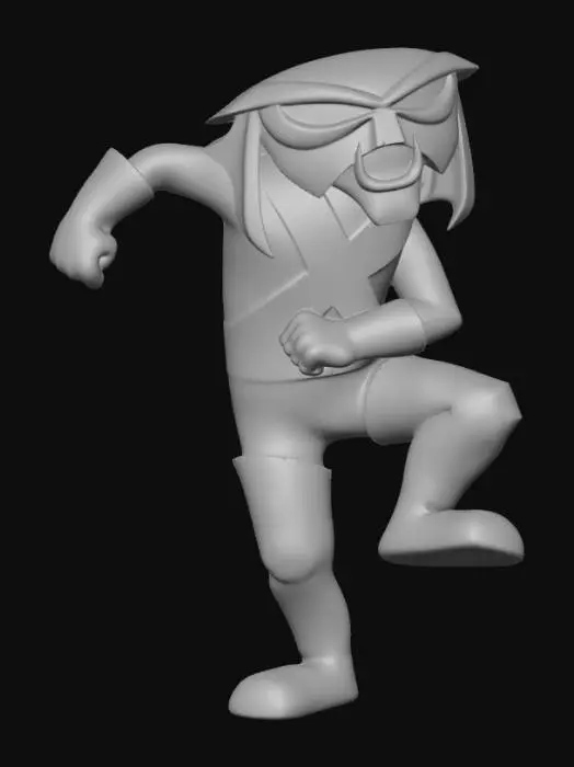 3D model for Brak Character Pose