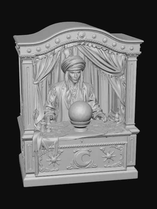 3D model for Moonlit Oracle