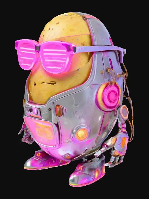 3D model for Cyber SpudBot
