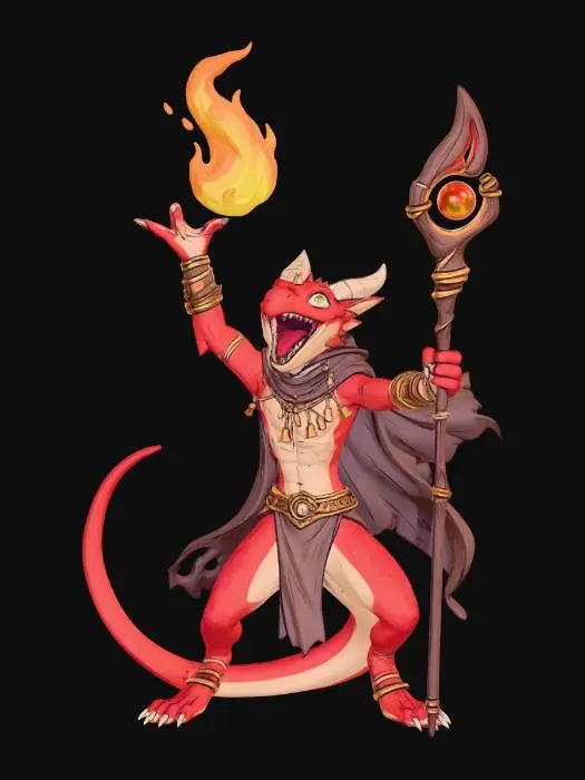 3D model for DJ Pyroclasm