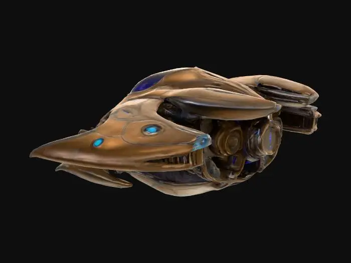 3D model for Nebula Glider