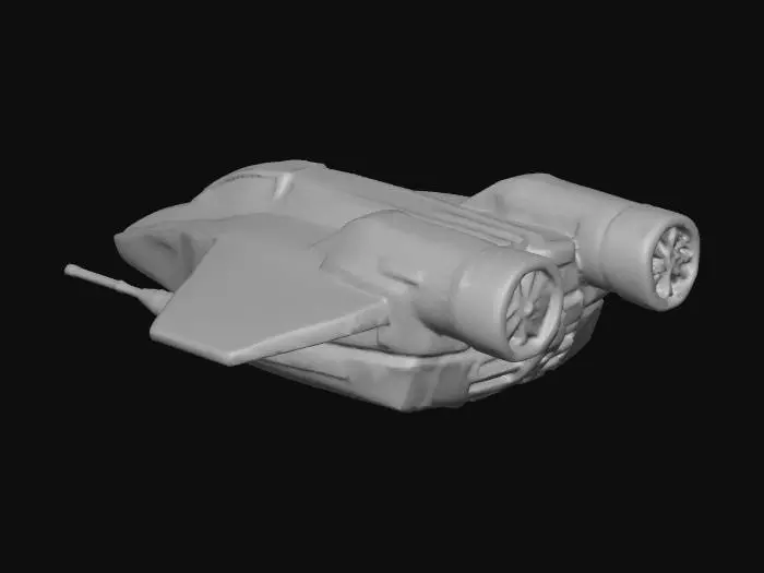 3D model for Starship Vortex