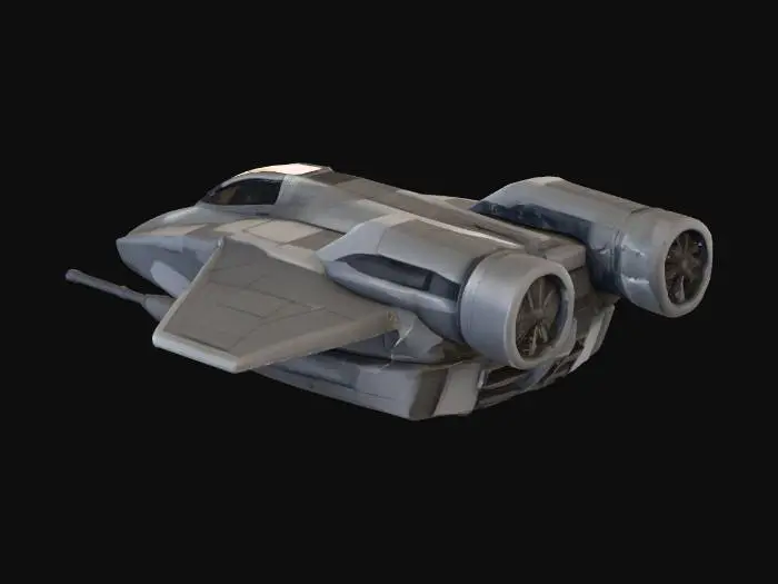 3D model for Starship Vortex