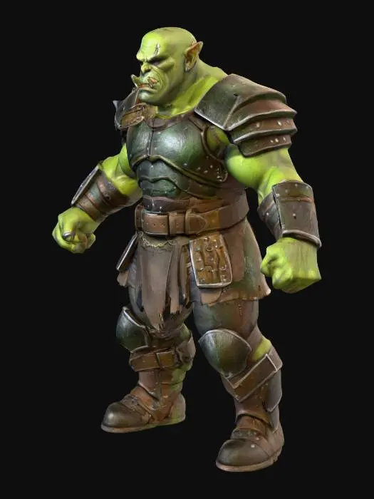 3D model for Warrior's Resolve