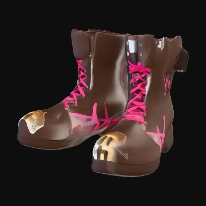 3D model for Colorful Steampunk Boots