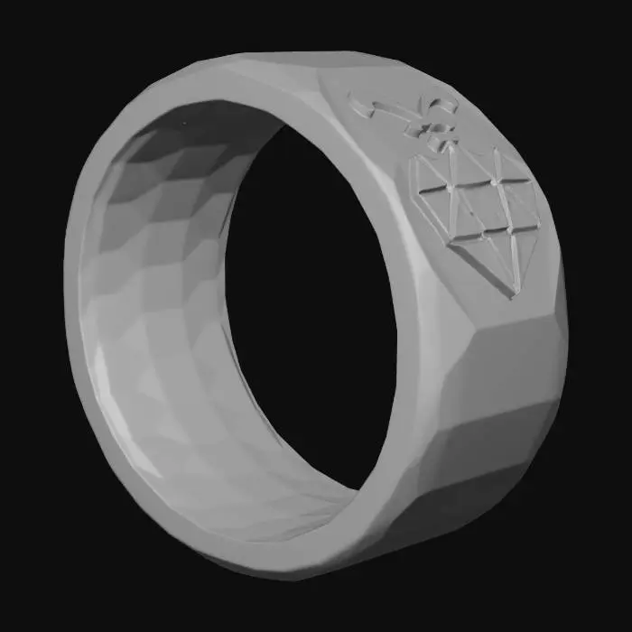 3D model for diammond rings