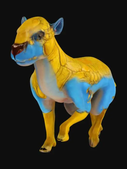 3D model for DeserteHorse