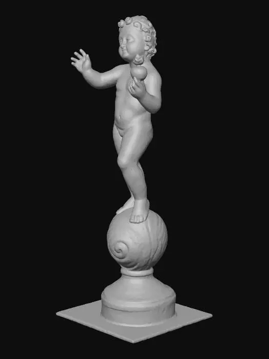 3D model for Sacred Child Statue