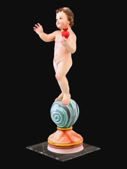 3D model for Sacred Child Statue