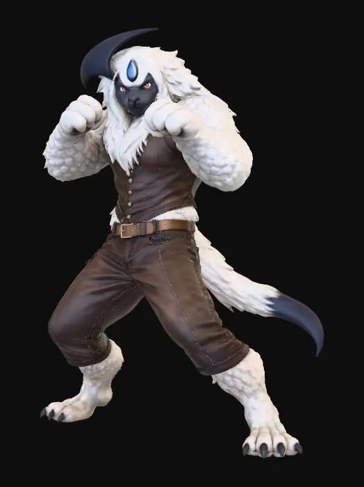 3D model for Warrior Beast