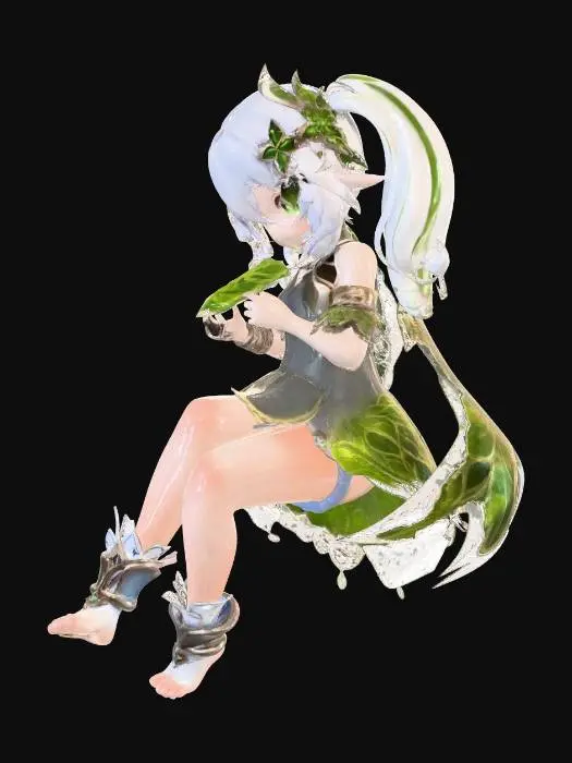 3D model for Forest Fairy Luminescence