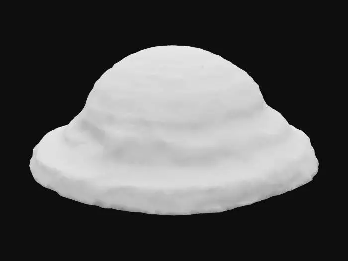 3D model for desert mesa