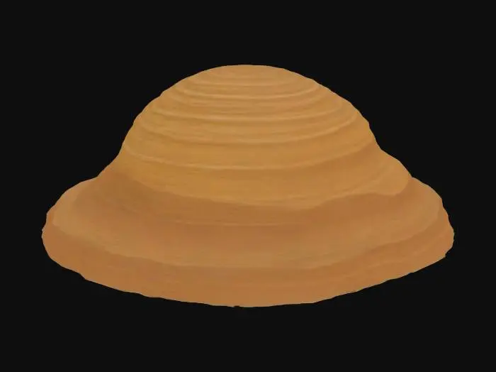 3D model for desert mesa