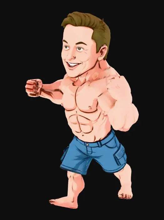 3D model for elon musk