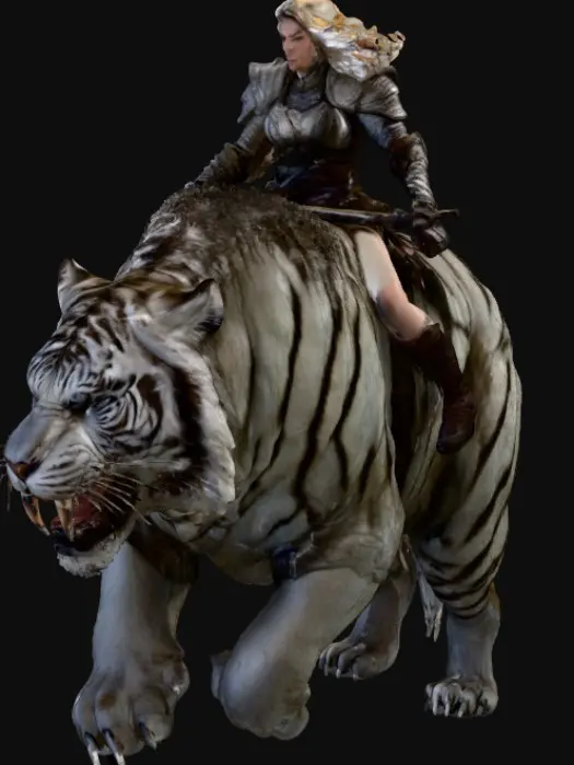 3D model for Warrior of the North