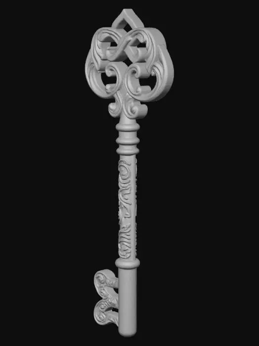 3D model for skeleton key