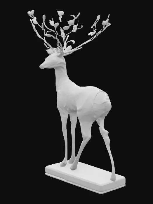 3D model for Opulent Majesty Porcelain Dryad Buck