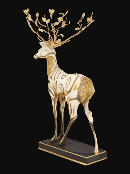 3D model for Opulent Majesty Porcelain Dryad Buck