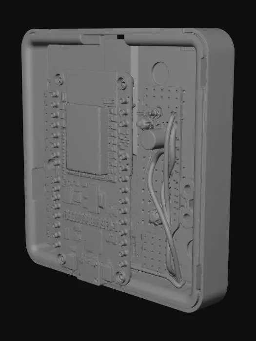 3D model for ESP8266 WiFi Development Board in Enclosure