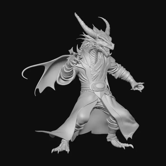 3D model for Stormbound Dragon Archmage