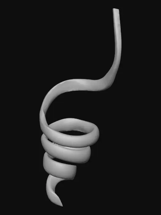 3D model for Red Helix