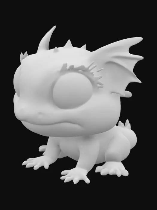 3D model for very cute female pink gecko wearing lipstick,long curly eyelashes and heart iris  pixar style , high definition 8k