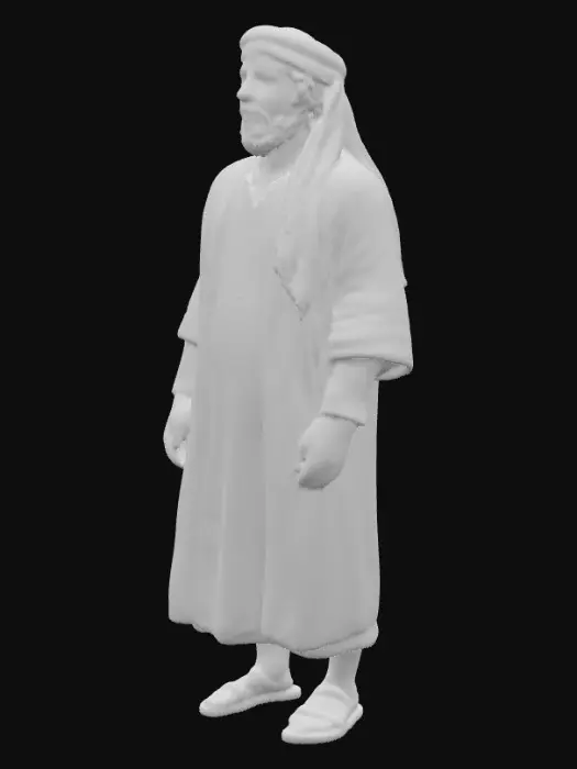 3D model for Man in Traditional Attire