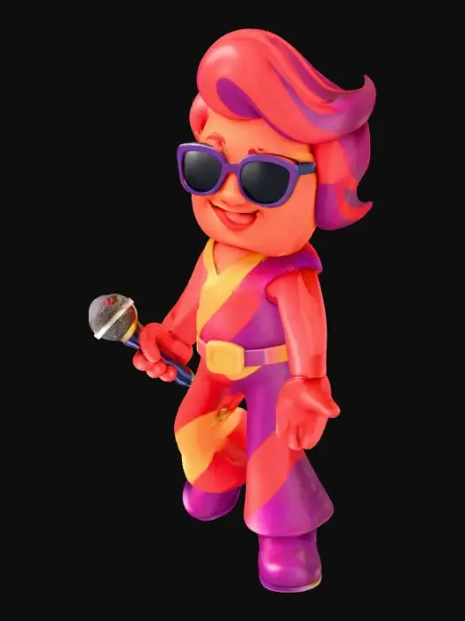3D model for Groovy Performer