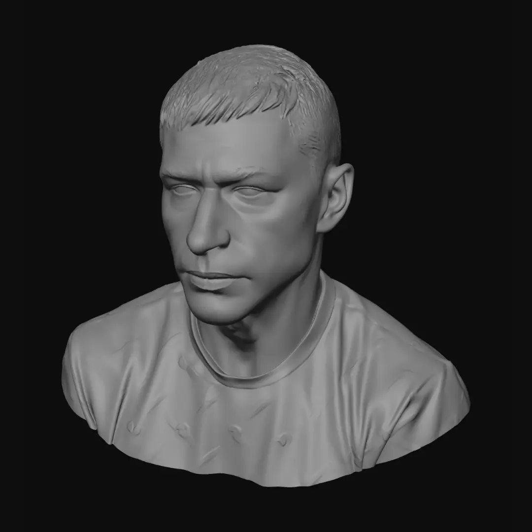 3D model for Contemplative Portrait