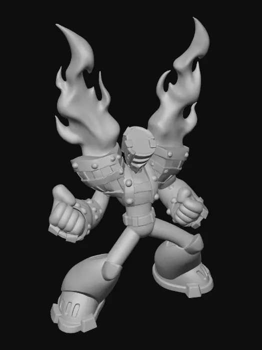 3D model for Flame Guardian