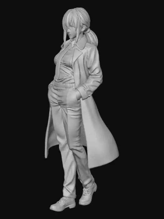 3D model for makima chainsaw