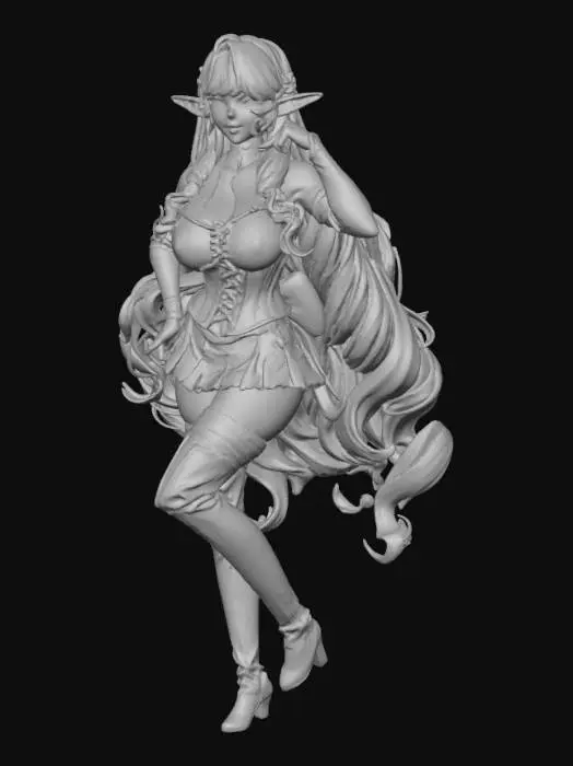 3D model for Elinalise Dragonroad Mushoku Tensei  Isekai Ittara Honki Dasu