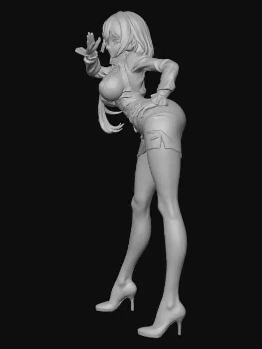 3D model for tsukishiro yanagi zzz