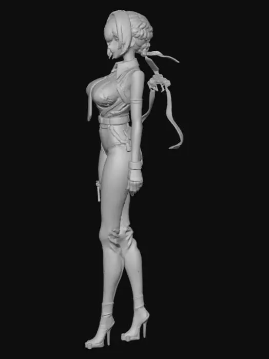 3D model for Evelyn Chevalier