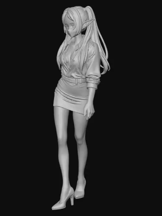3D model for Sousou no Frieren elf