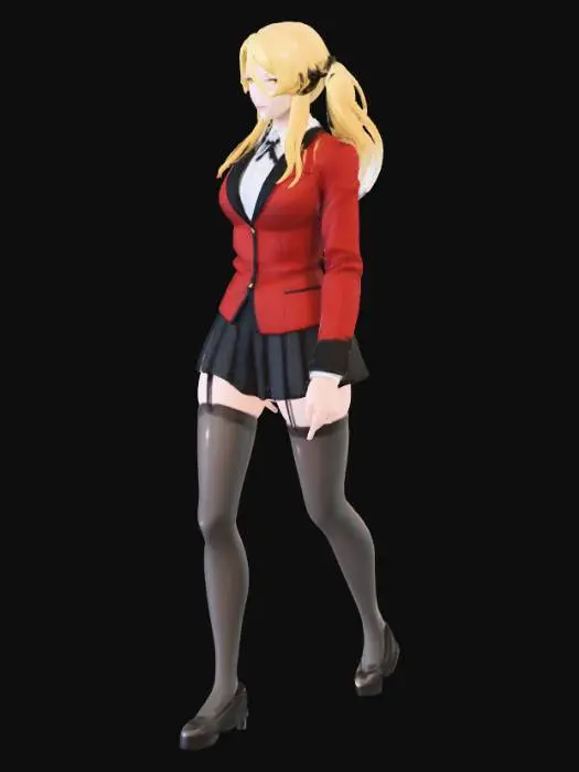 3D model for Mary Saotome