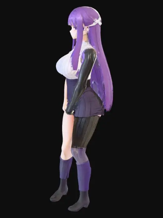 3D model for Fern Sousou no Frieren