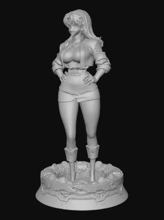 3D model for Misato Katsuragi