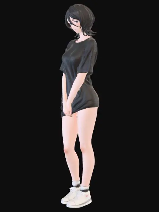 3D model for Rukia Kuchiki