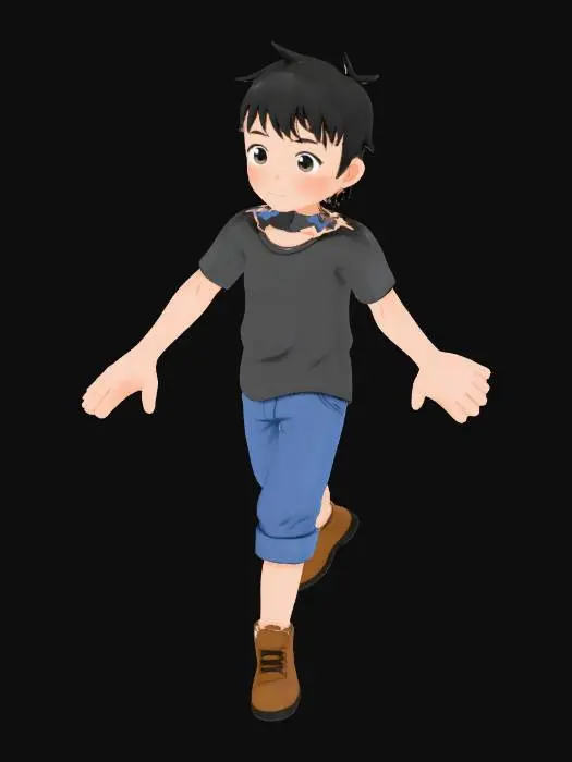 3D model for Herzha The Shapeshifter Fandeltales