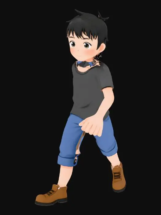 3D model for Herzha The Shapeshifter Fandeltales