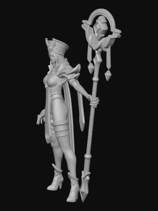 3D model for Sally Whitemane
