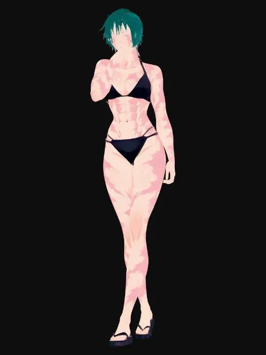 3D model for Maki Zenin