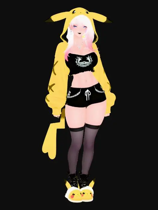3D model for Pikagirl