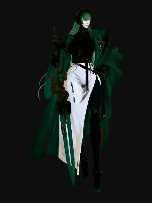 3D model for Verdant Sentinel