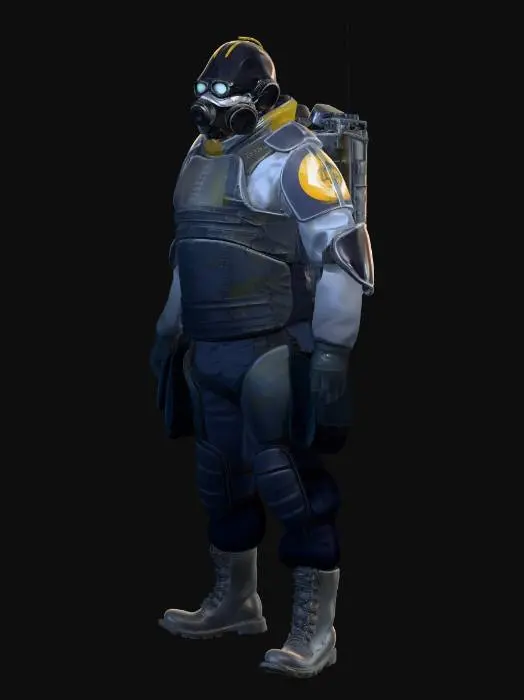 3D model for Combine Hl2