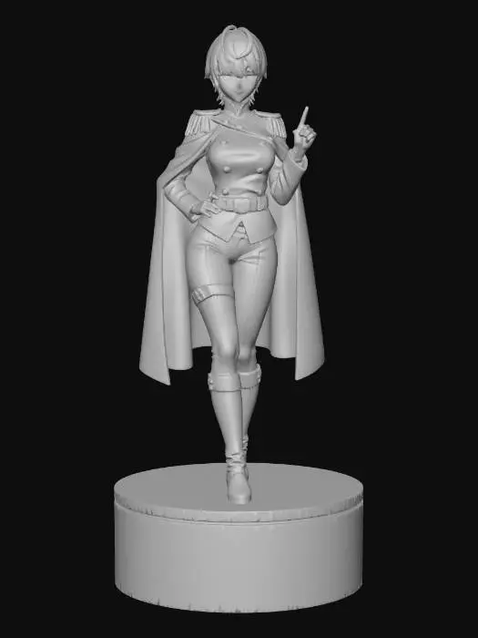 3D model for 出いず雲も 天てん花か, Izumo Tenka