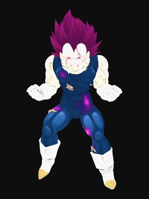 3D model for vegeta s pride