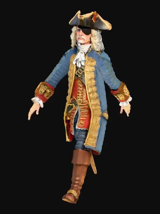 3D model for Teniente General Lezo, #heroe#