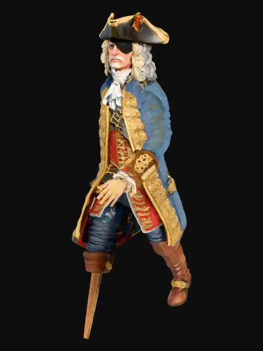 3D model for Teniente General Lezo, #heroe#